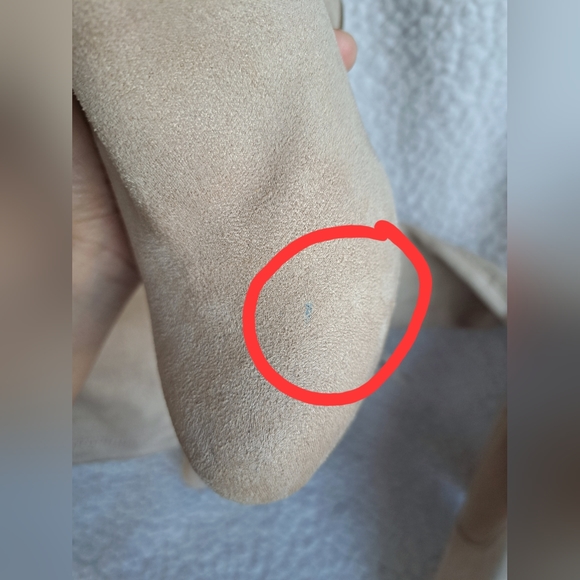 Womens Zigi Soho Suede Cream/ Beige Thigh High Boot - Picture 10 of 11